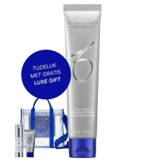 Nu met gratis Daily Power Defense Travelsize + Smart Tone Broad-Spectrum Sunscreen Travelsize met Luxe StrandtasDaily Sheer Broad Spectrum Sunscreen SPF 50